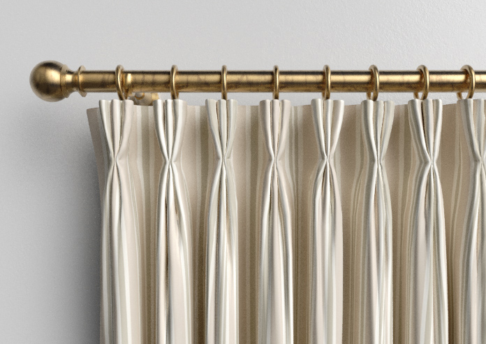 The British Stripe Co. Charles, Dover No.1 - Made to Measure Curtains - Image 11